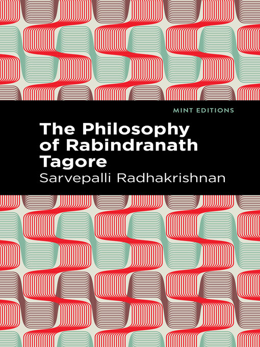 Detalles del título The Philosophy of Rabindranath Tagore de Sarvepalli Radhakrishnan - Lista de espera